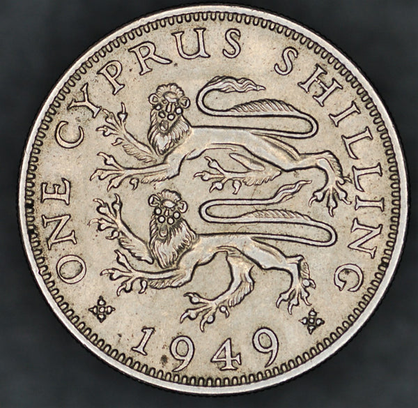 Cyprus. one shilling. 1949