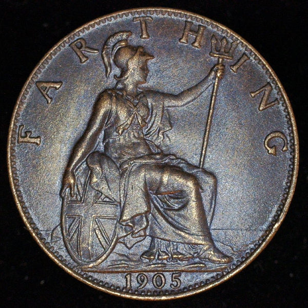 Edward VII. Farthing. 1905