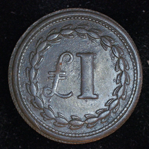 South Shields Cooperative token. One pound.