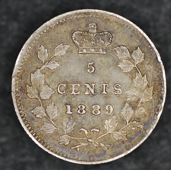 Canada. 5 cents. 1889
