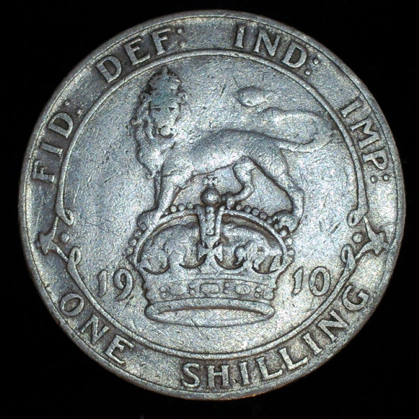 Edward VII. Shilling. 1910. A selection.