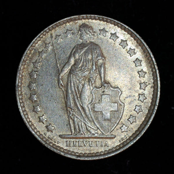 Switzerland. Half franc. 1921.