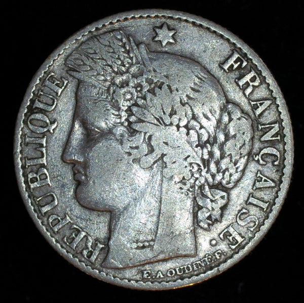 France. 50 Centimes. 1888