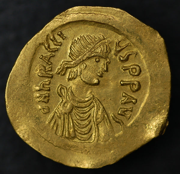 Heraclius. AU Tremissis. AD610-613