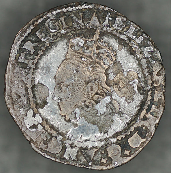 Elizabeth 1st. Threepence