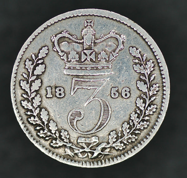 Victoria. Threepence. 1856