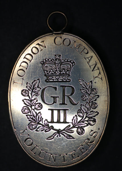 Norfolk. Loddon Volunteers Company. Prize medal. 1805