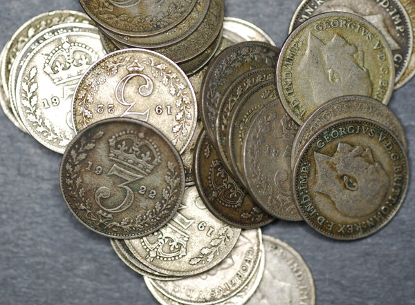 George V. Threepence. 1922