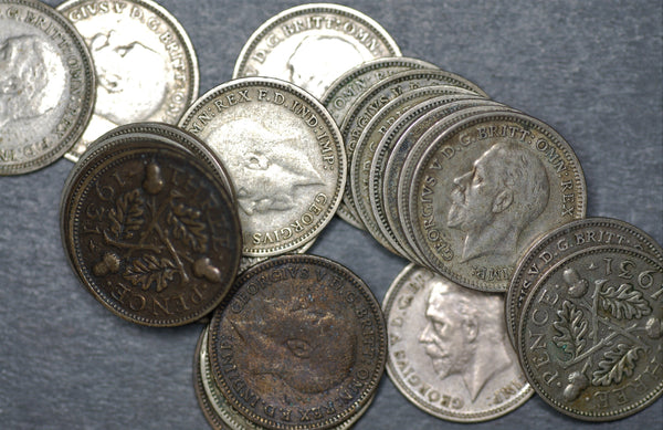 George V. Threepence. 1931