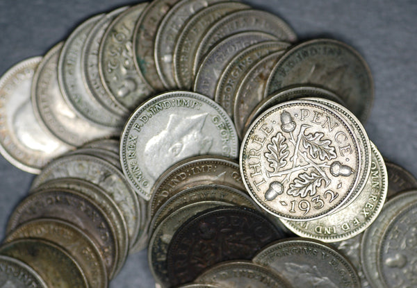 George V. Threepence. 1932