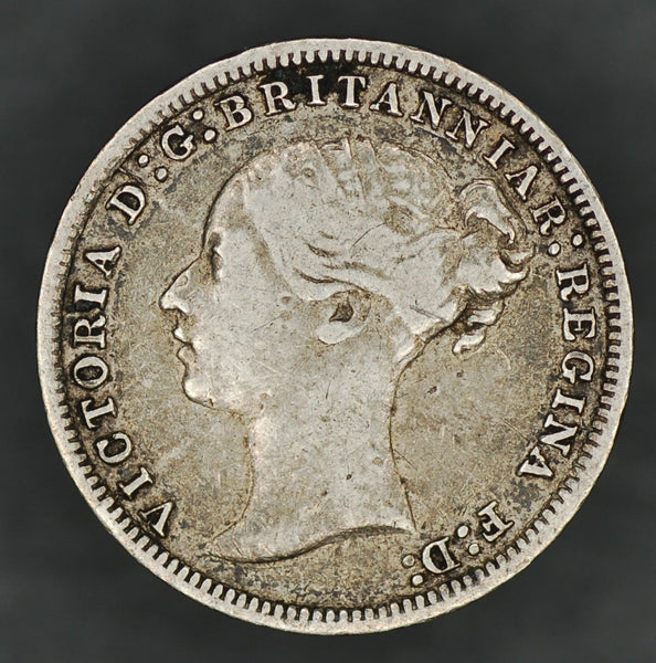 Victoria. Threepence. 1873