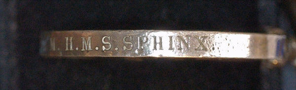 Egypt medal. 1882. Suakin 1885. HMS Sphinx R.N.
