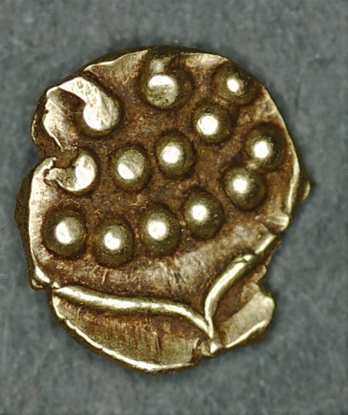 INDIA, MARATHAS of THANJAVUR: Anonymous Gold fanam, c. 1678-1800