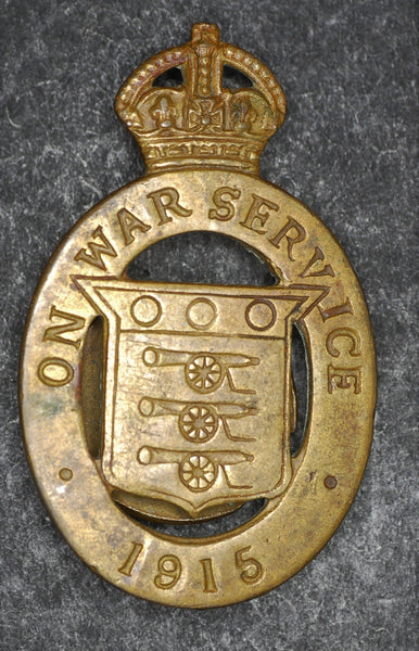 WW1. On War Service badge. 1915