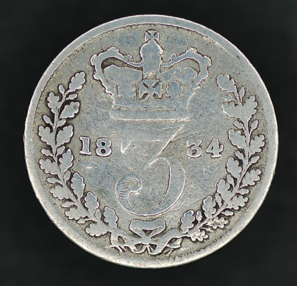 William IV. Threepence. 1834