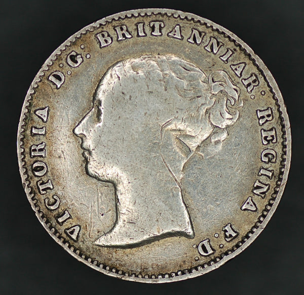 Victoria. Threepence. 1859