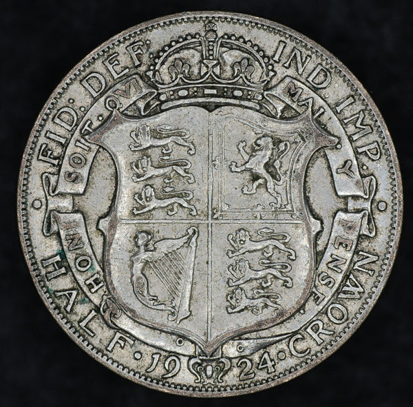 George V. Half crown. 1924