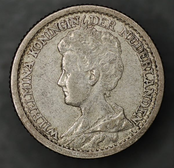 Netherlands. 25 cents. 1917