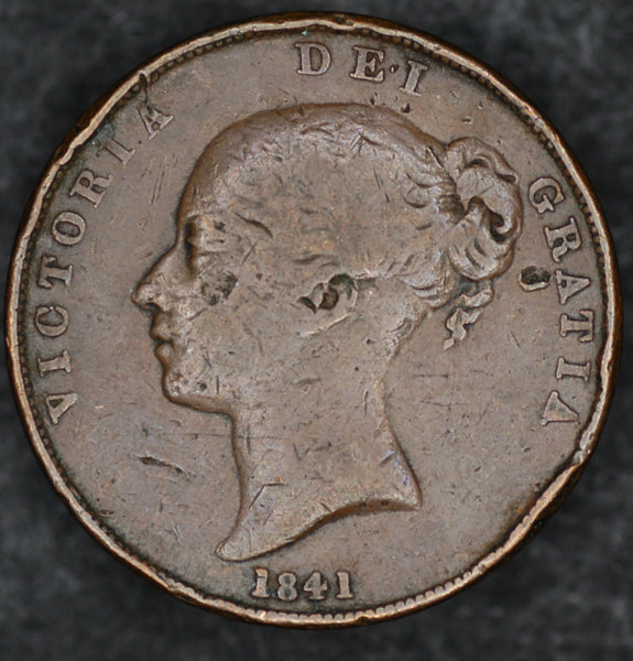 Victoria. Penny. 1841