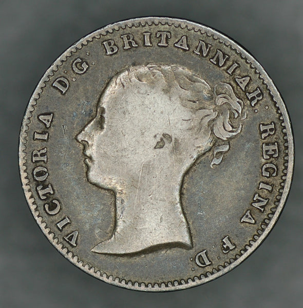 Victoria. Threepence. 1860