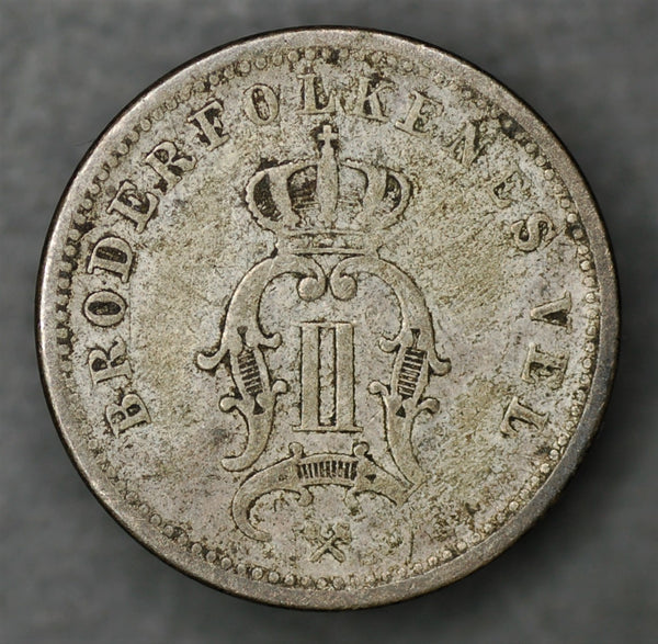 Norway. 10 ore. 1892