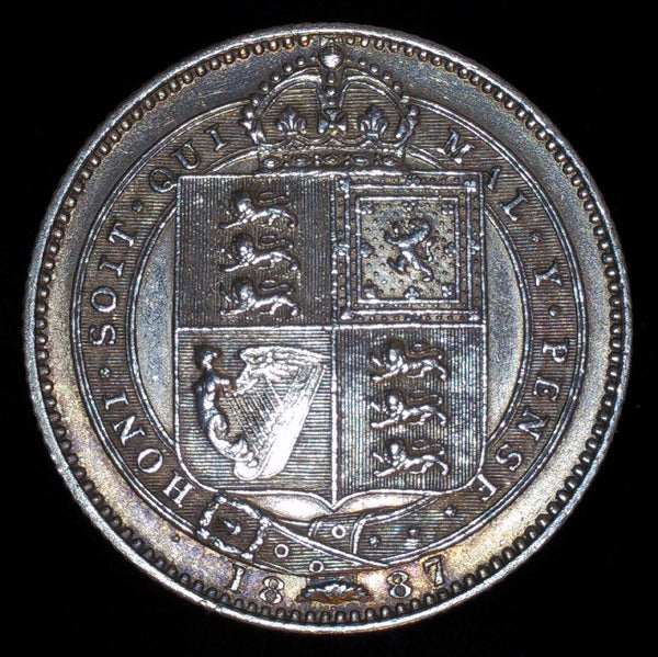 Victoria. Shilling. 1887. A selection