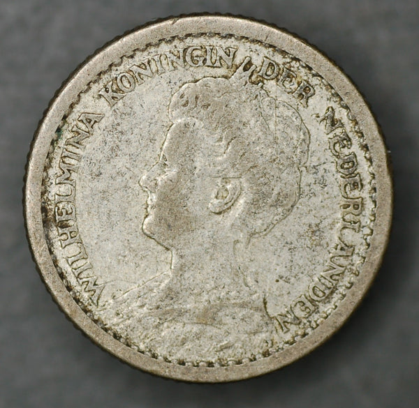 Netherlands. 10 cents. 1917