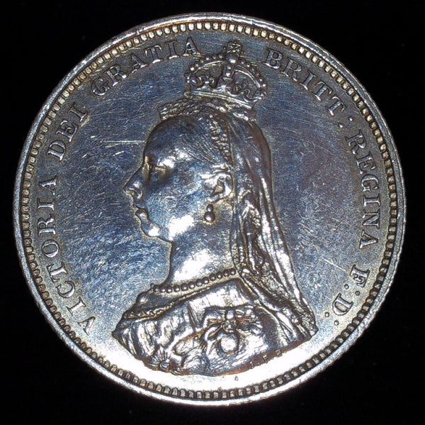 Victoria. Shilling. 1887. A selection