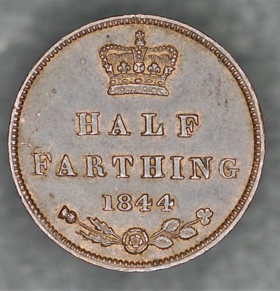 Victoria. Half Farthing. 1844