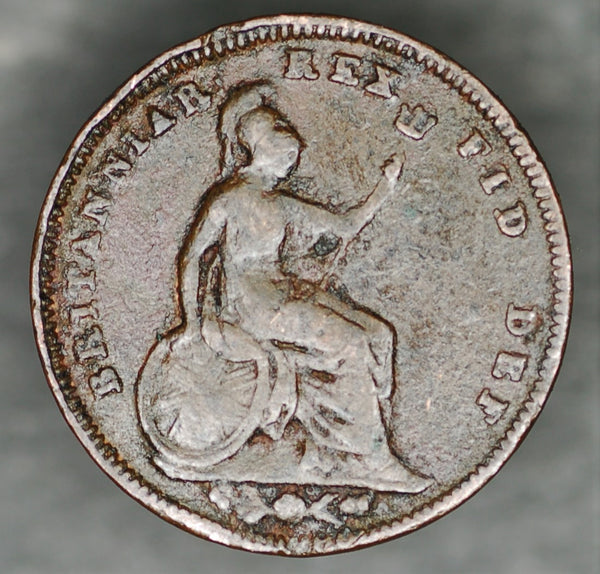 George IV. Third Farthing. 1827
