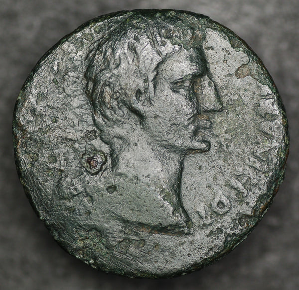 Augustus. As. 7BC. Moneyer series.