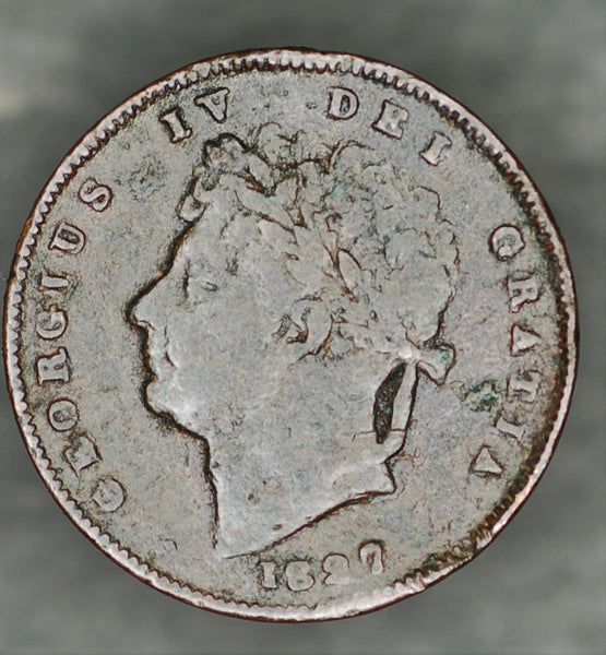 George IV. Third Farthing. 1827