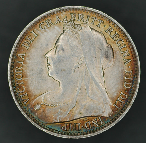 Victoria. Threepence. 1895