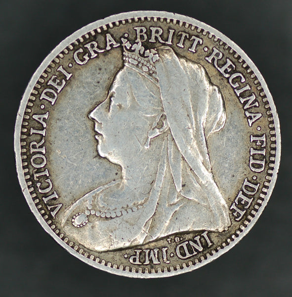 Victoria. Threepence. 1899. A selection