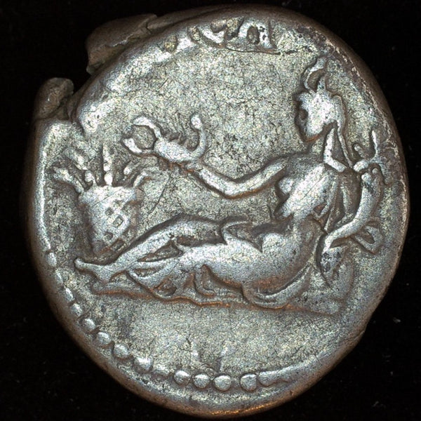 Hadrian,  AR Denarius, AD117-138. 'Africa'