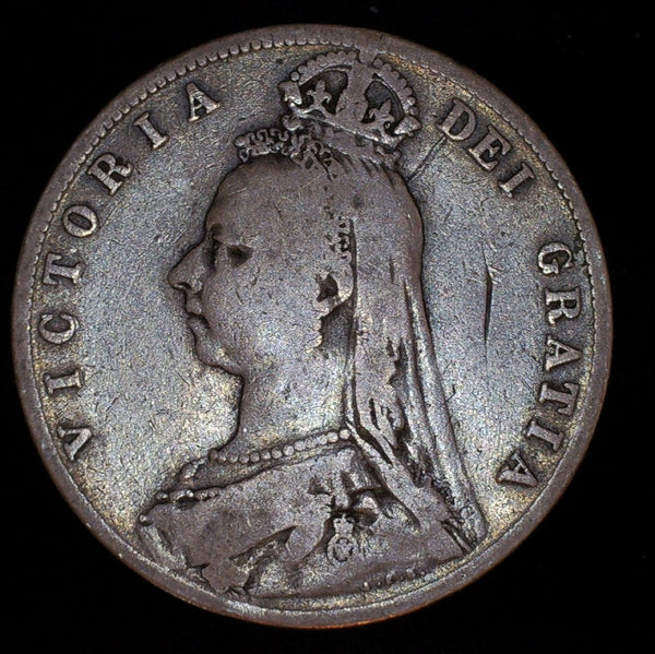 Victoria. Half crown. 1890