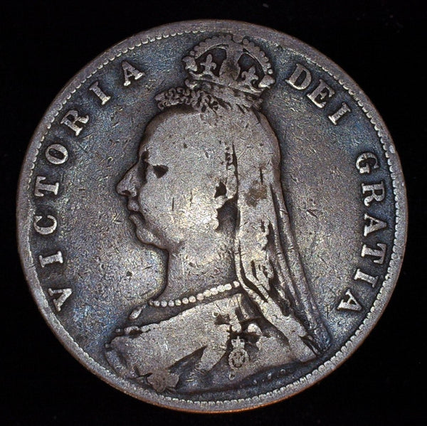 Victoria. Half crown. 1890