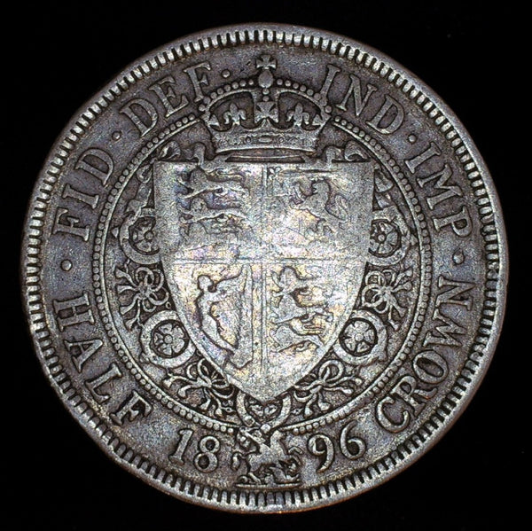 Victoria. Half Crown. 1896. A selection.