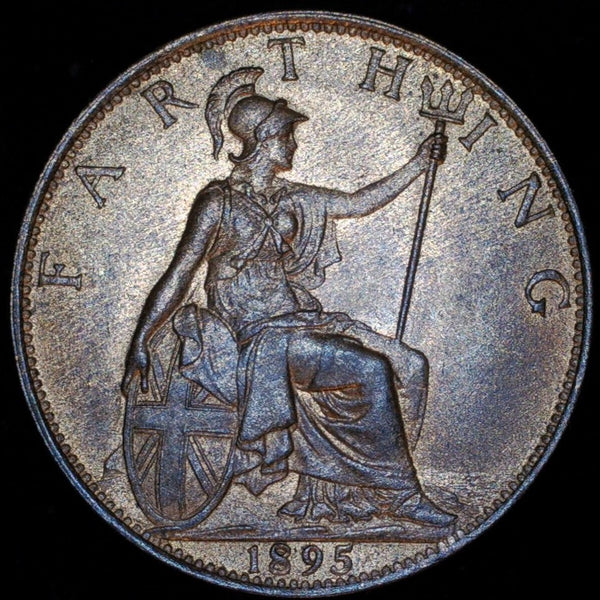 Victoria. Farthing. 1895. High grade