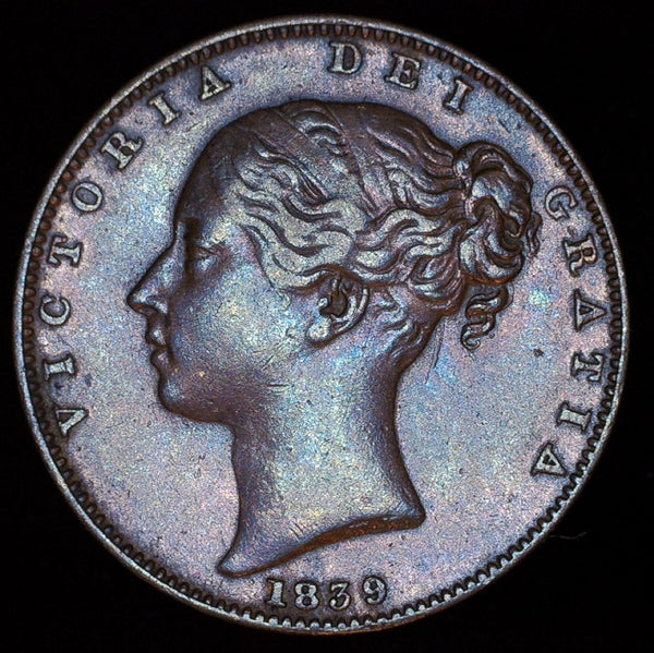 Victoria. Farthing. 1839