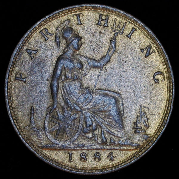 Victoria. Farthing. 1884. High grade