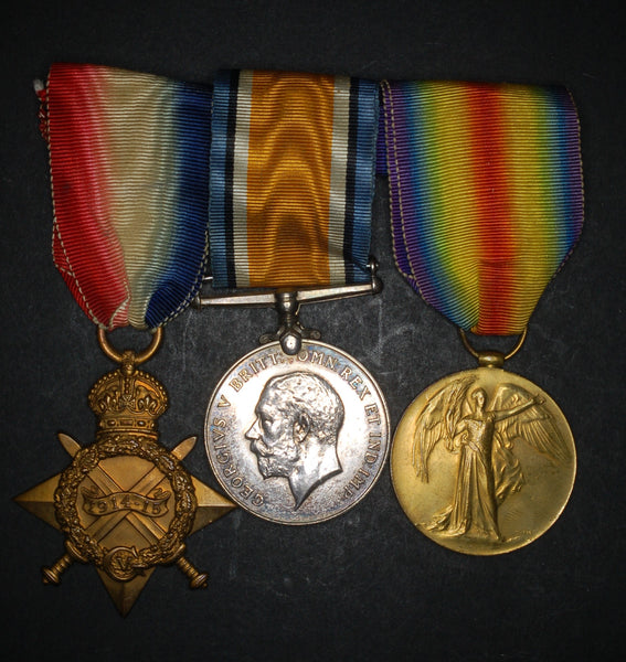 WW1. Trio. Waters. Royal Naval Reserve