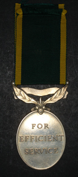 WW2. Territorial Efficiency medal. G VI. Sermon. R.E.