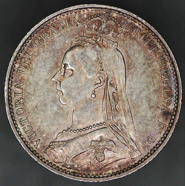 Victoria. Sixpence. 1887. Wreath reverse. A selection.