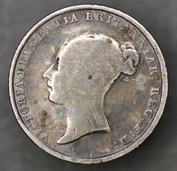 Victoria. Sixpence. 1839