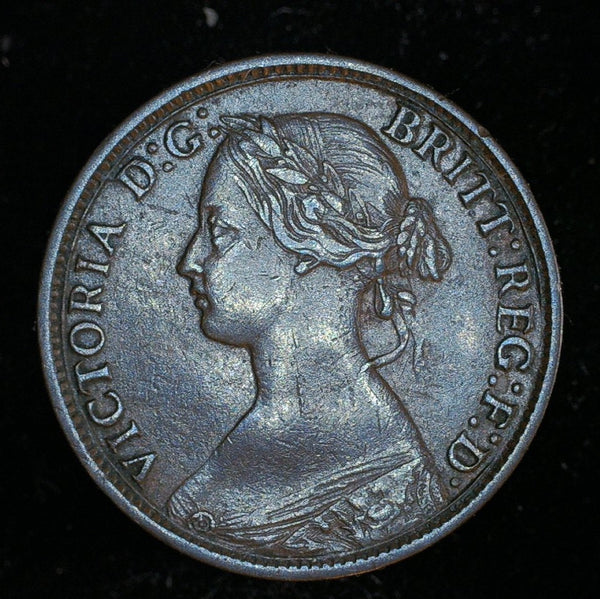 Victoria. Farthing. 1861