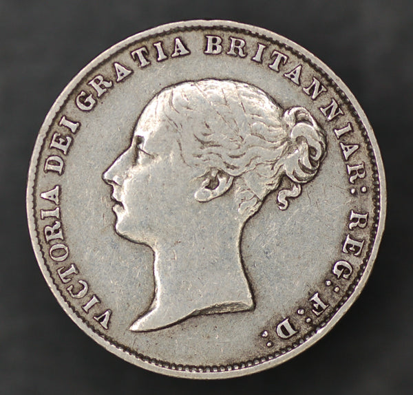 Victoria. Sixpence. 1864