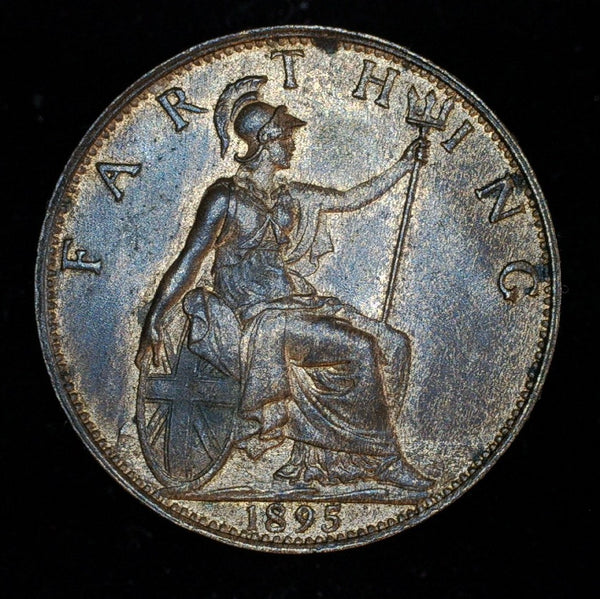 Victoria. Farthing. 1895. High grade