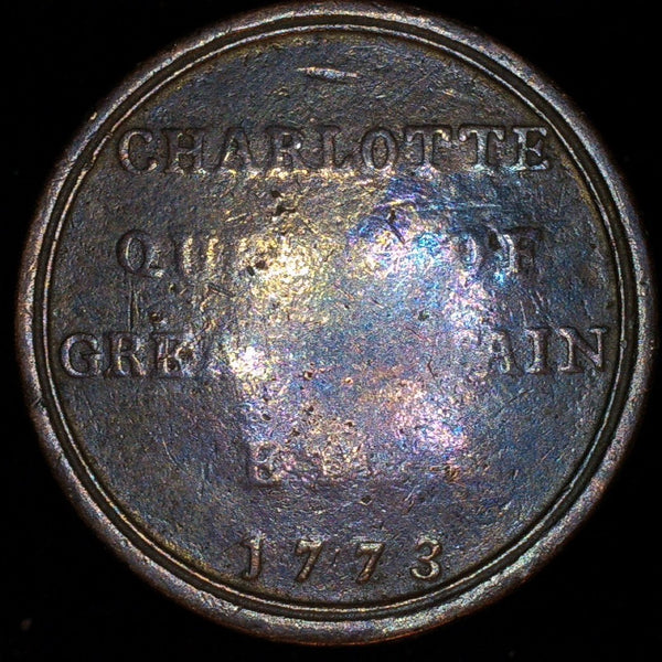 Queen Charlotte. Commemorative medal. 1773