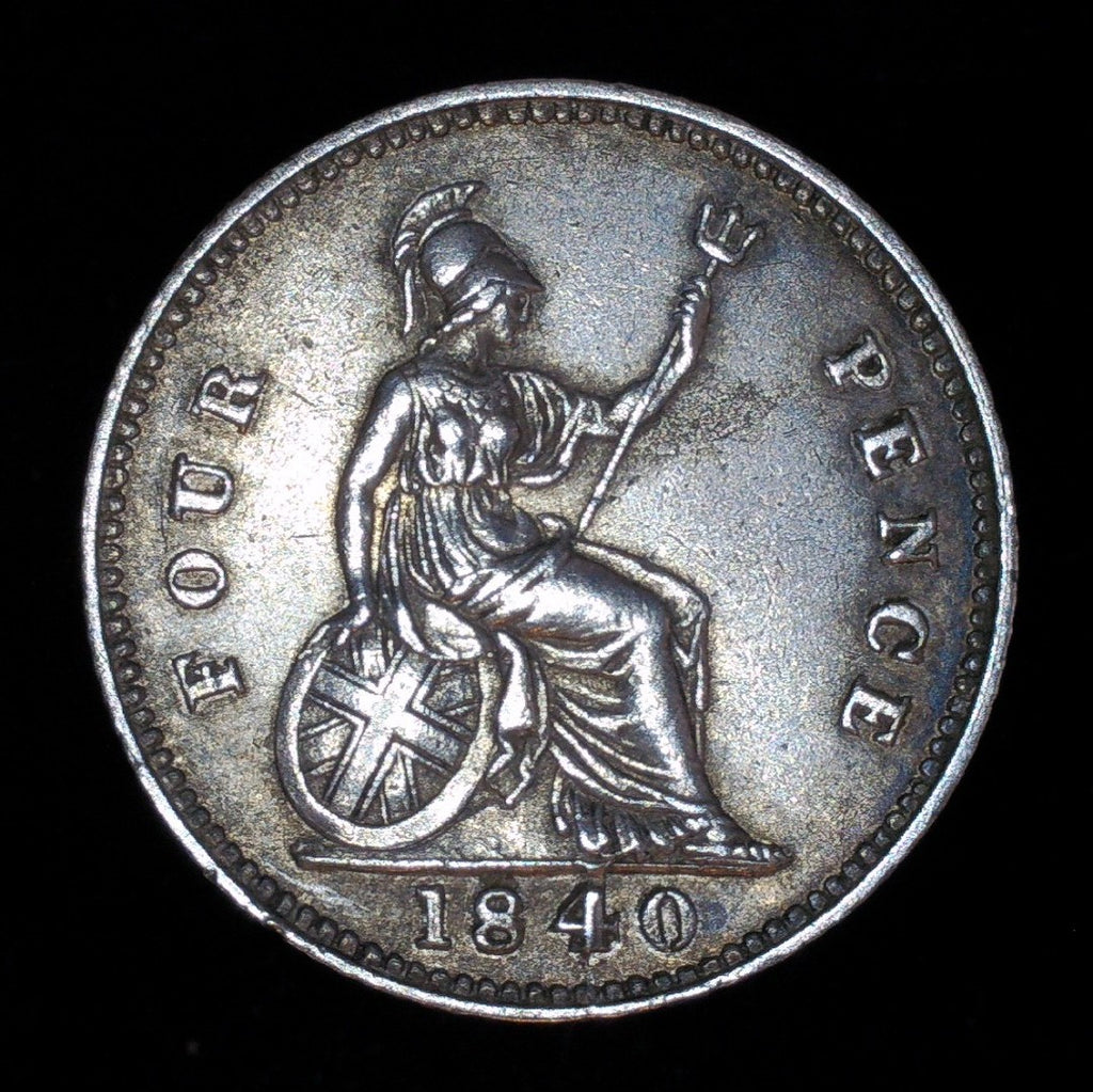 Victoria. Four Pence. 1840